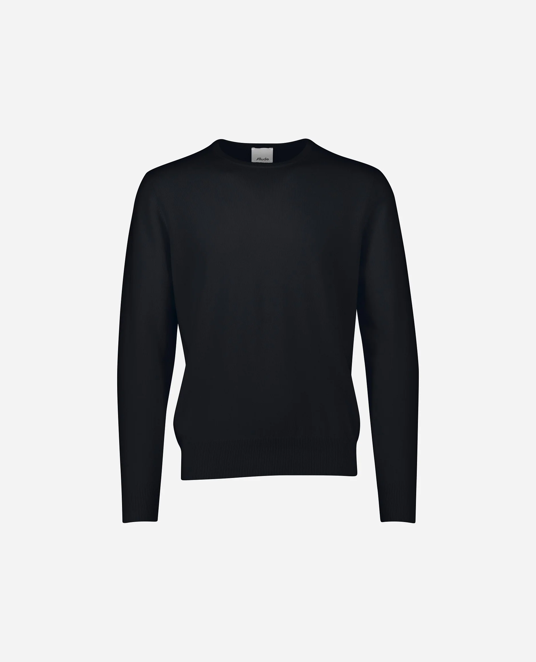 Rundhals Pullover aus Cashmere in Navy - Image 5