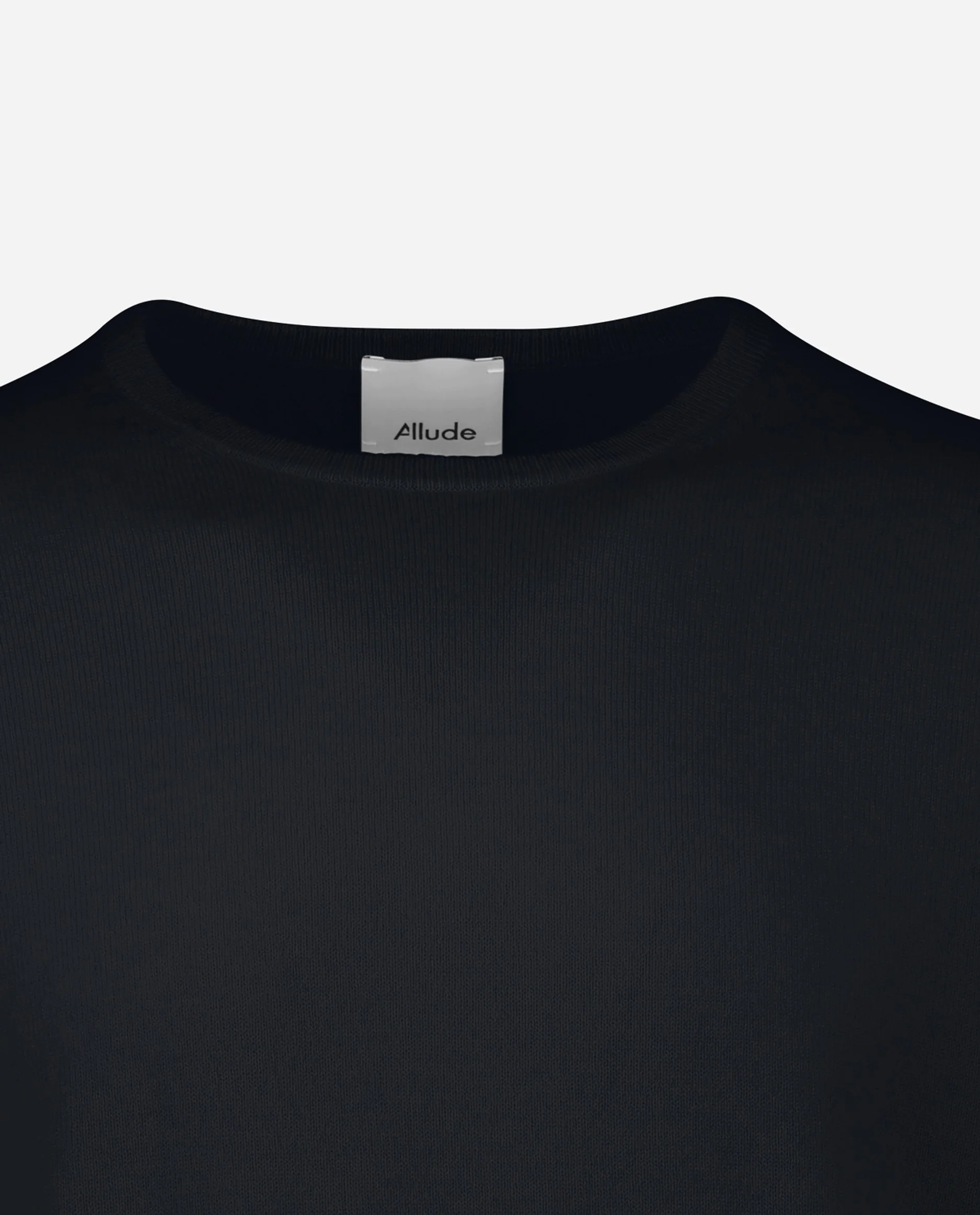 Rundhals Pullover aus Cashmere in Navy - Image 7