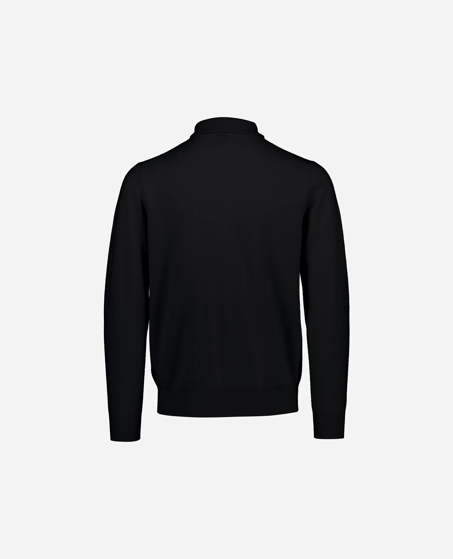 Polo Pullover aus Cashmere in Schwarz - Image 6