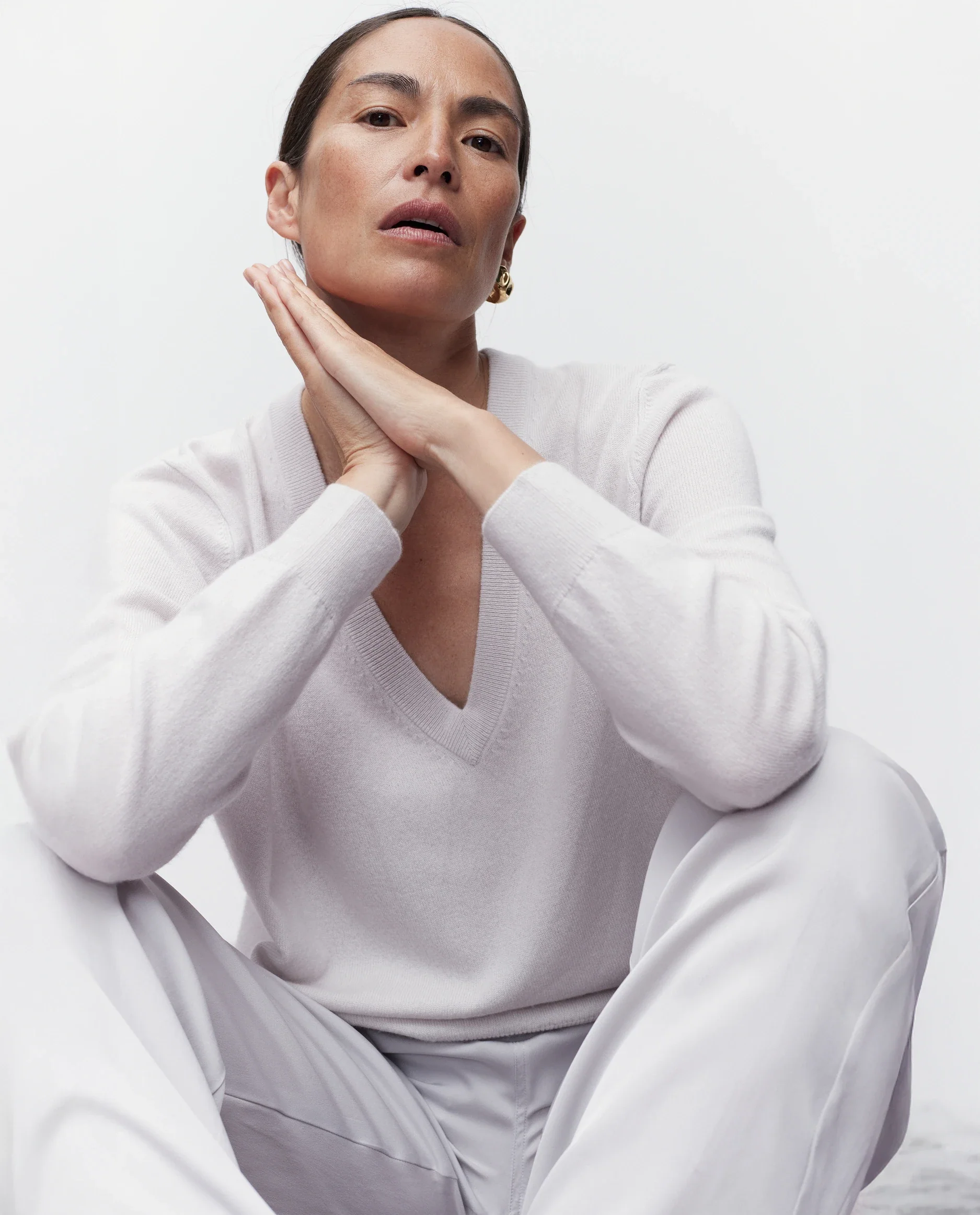 Cashmere Pullover in Grau - Image 3