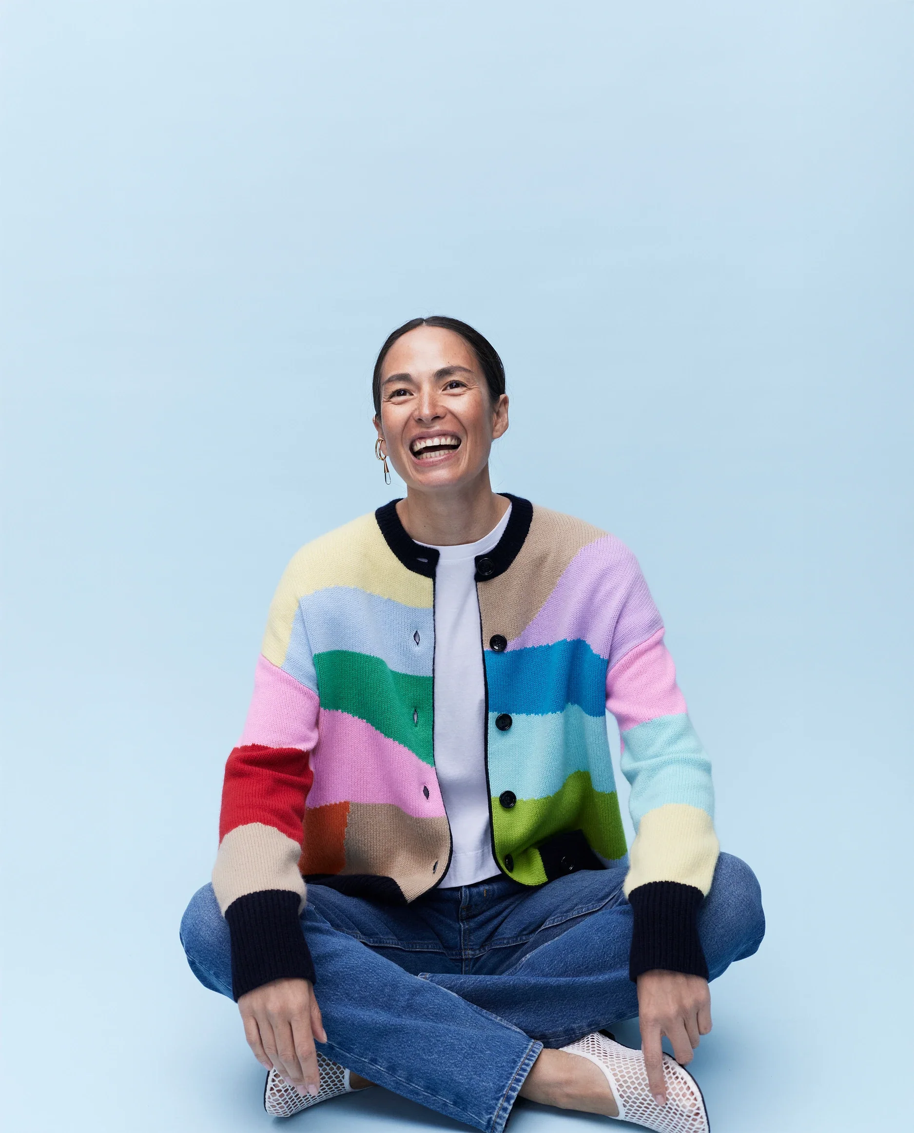 Cashmere Strickjacke in Sonstige - Image 3