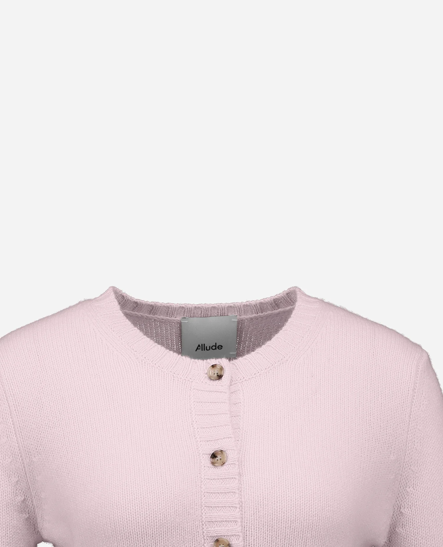 Cashmere Strickjacke in Rose - Image 3