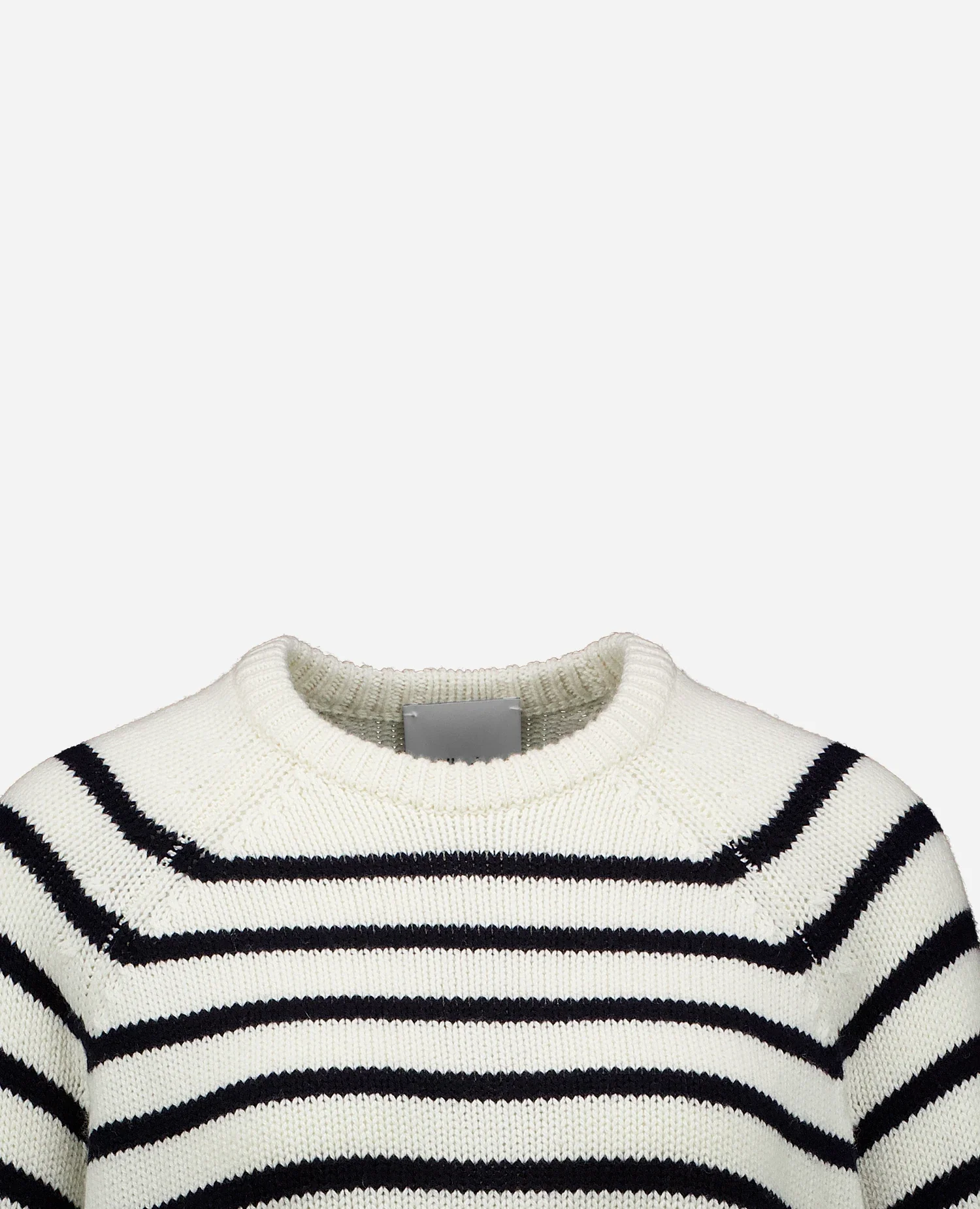 Woll-Mischung Pullover in Weiß - Image 3