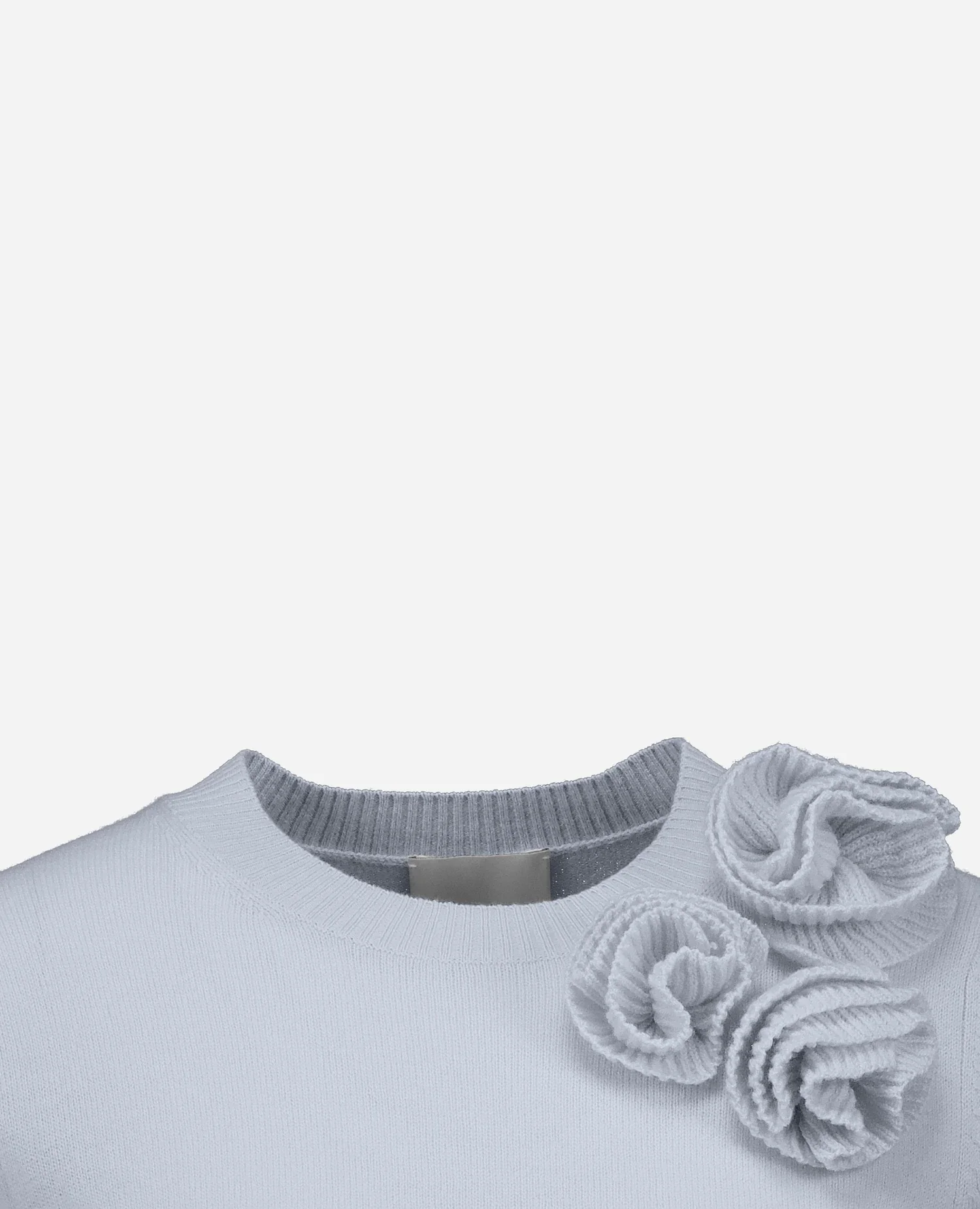 Woll-Mischung Pullover in Blau - Image 4