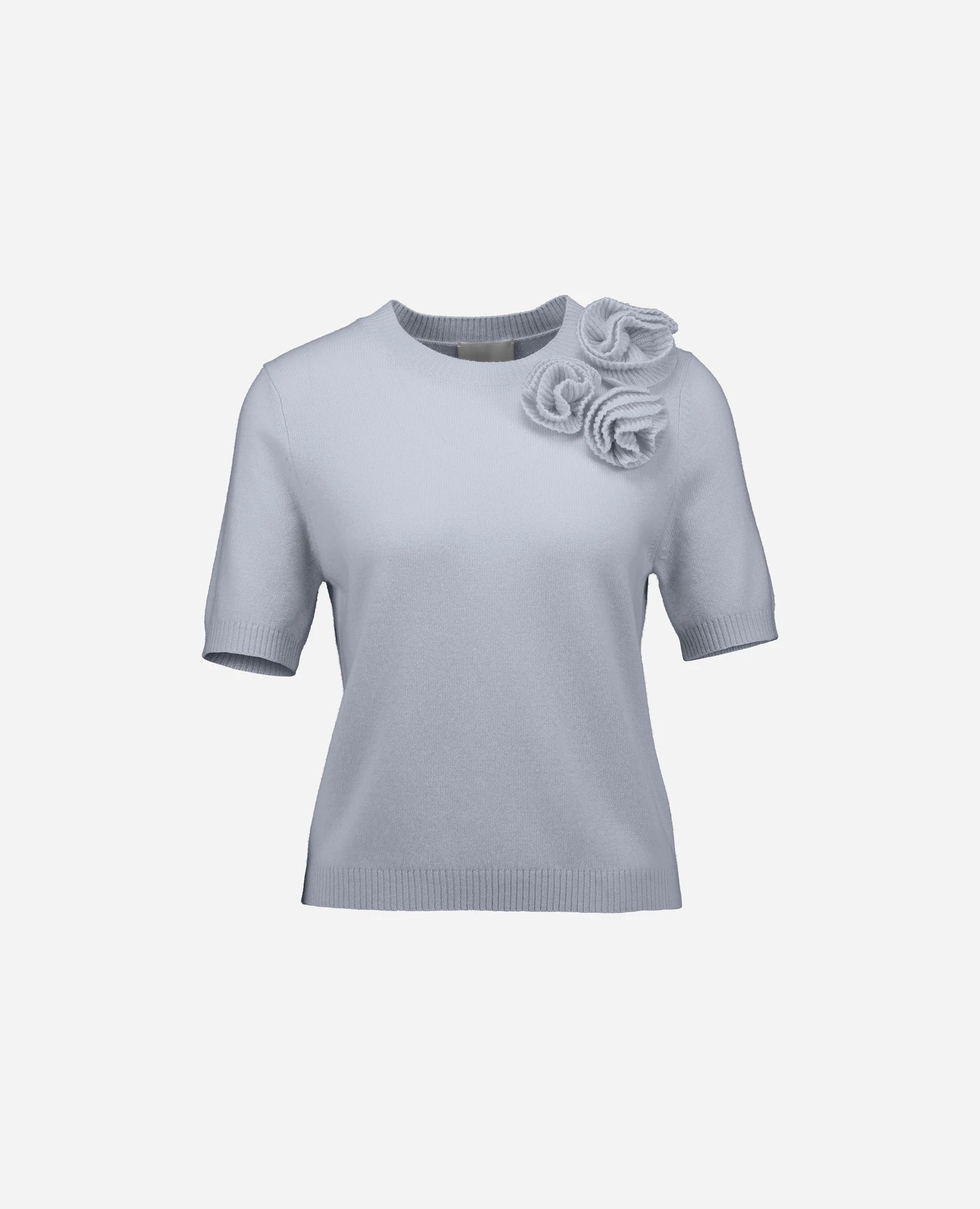 Woll-Mischung Pullover in Blau - Image 5