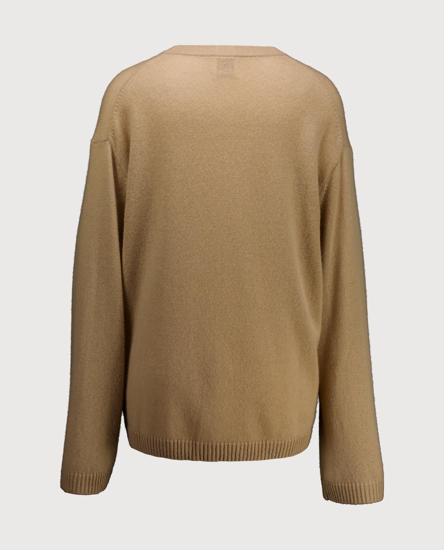 Cashmere Pullover in Beige - Image 4