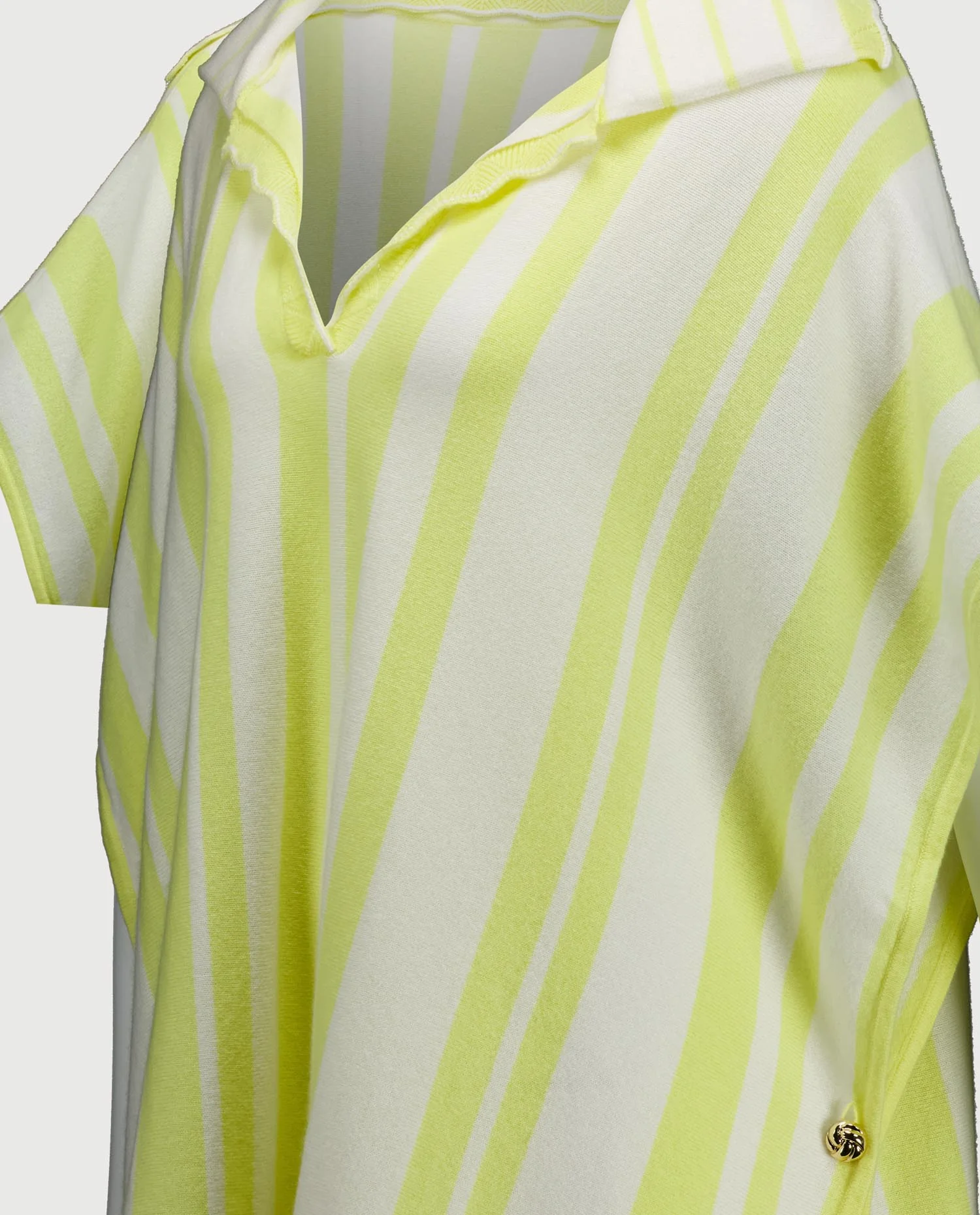 Cashmere Poncho in Gelb - Image 6