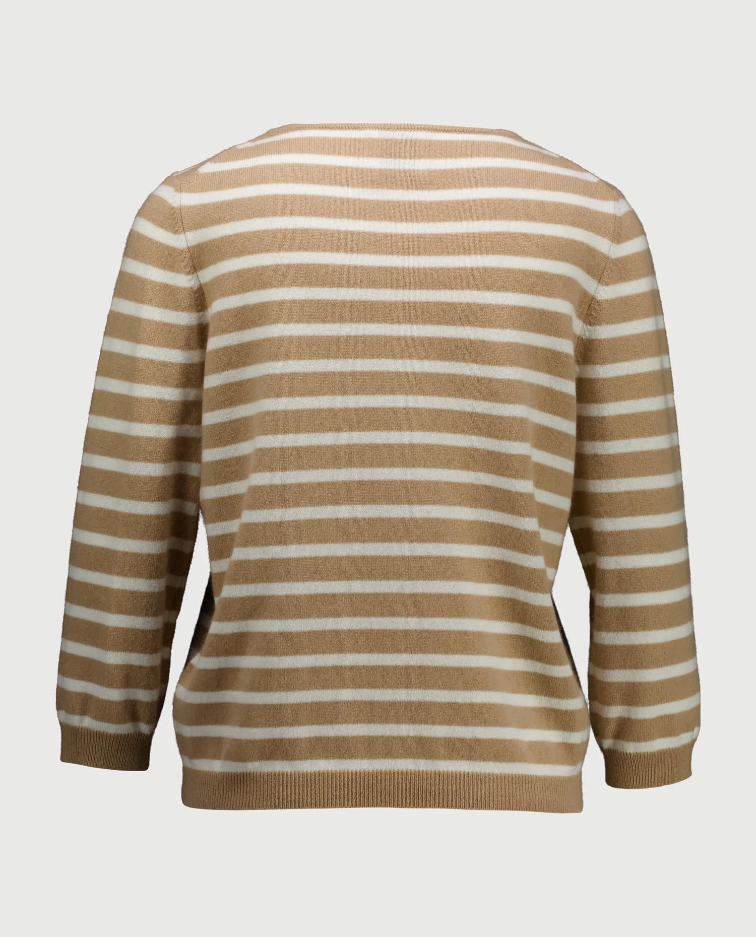 Cashmere Strickjacke in Beige - Image 4