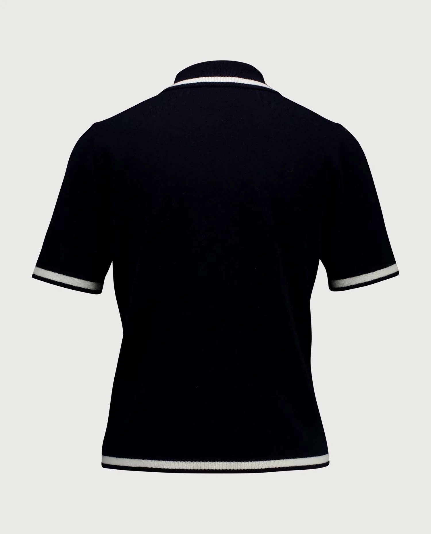 Cashmere Pullover in Navy - Image 3