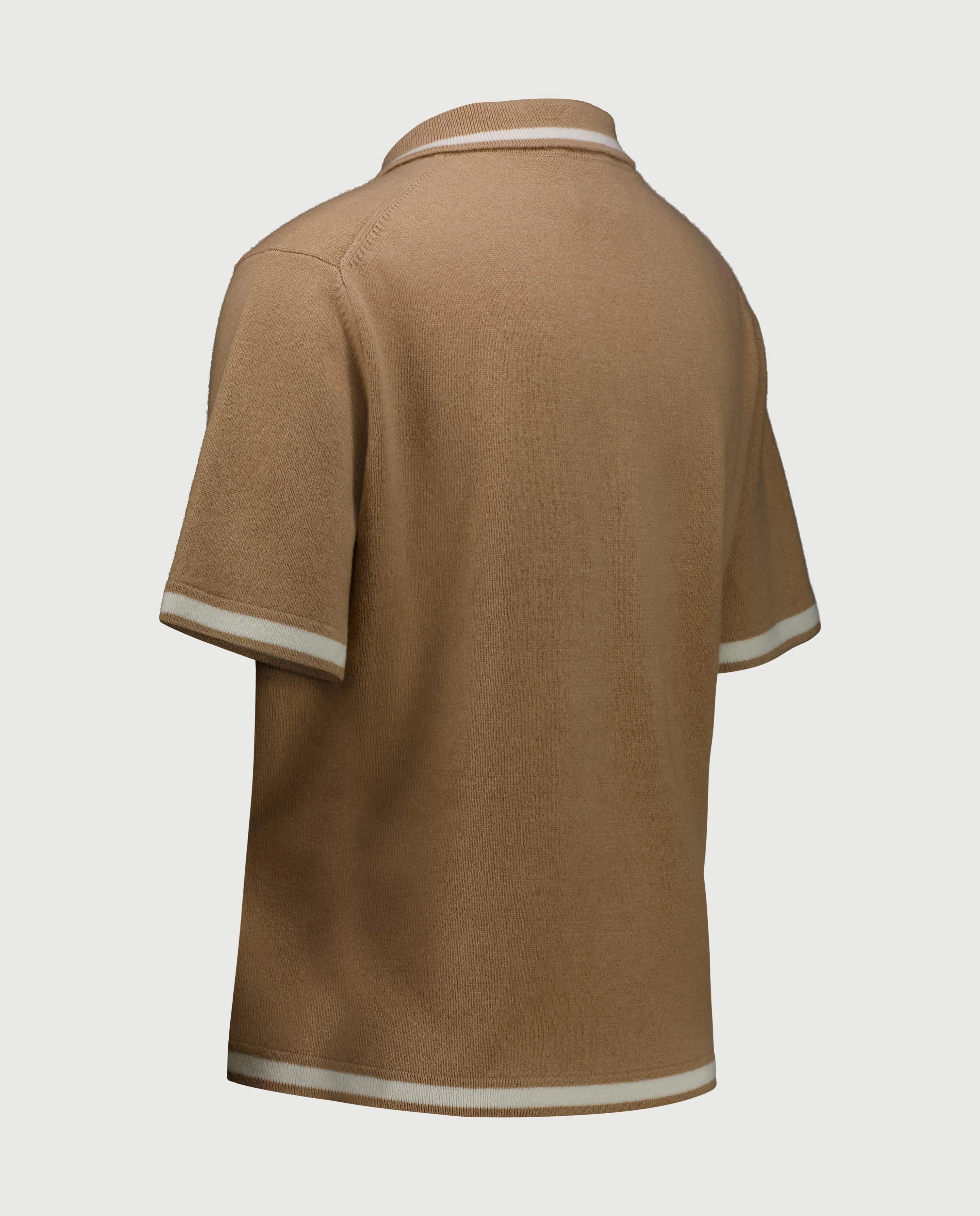 Cashmere Pullover in Beige - Image 3