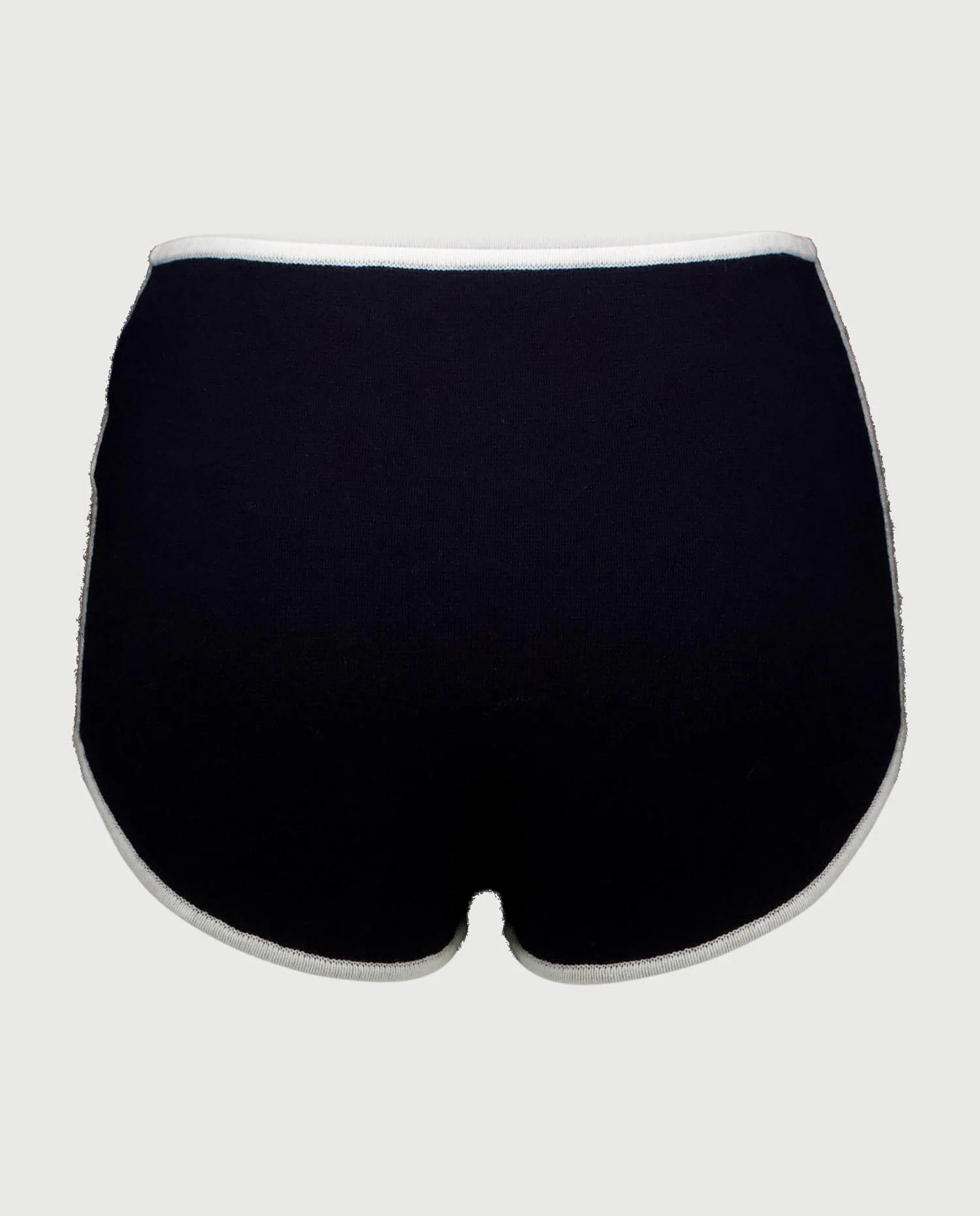 Cashmere kurze Hose in Navy - Image 4