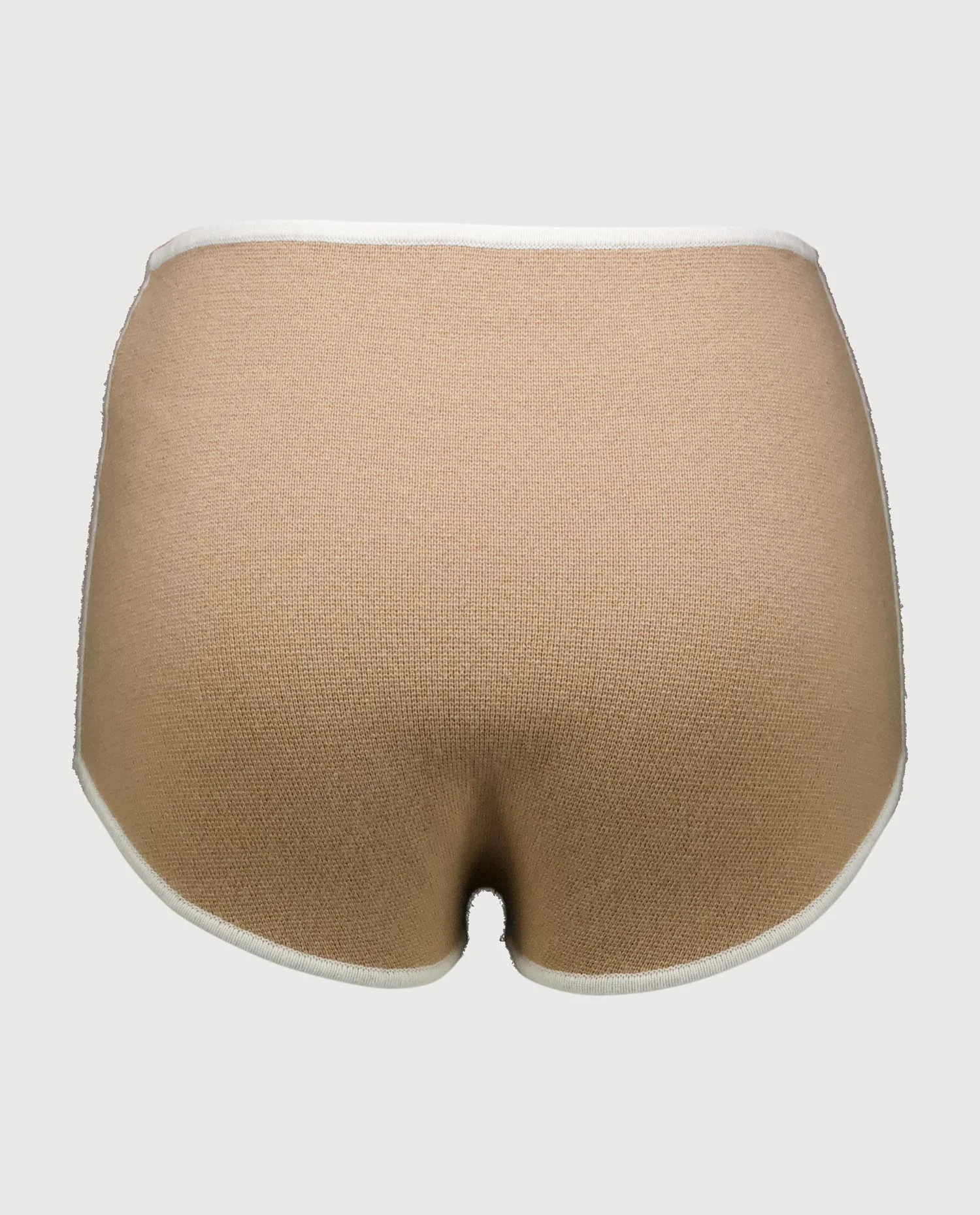 Cashmere kurze Hose in Beige - Image 5