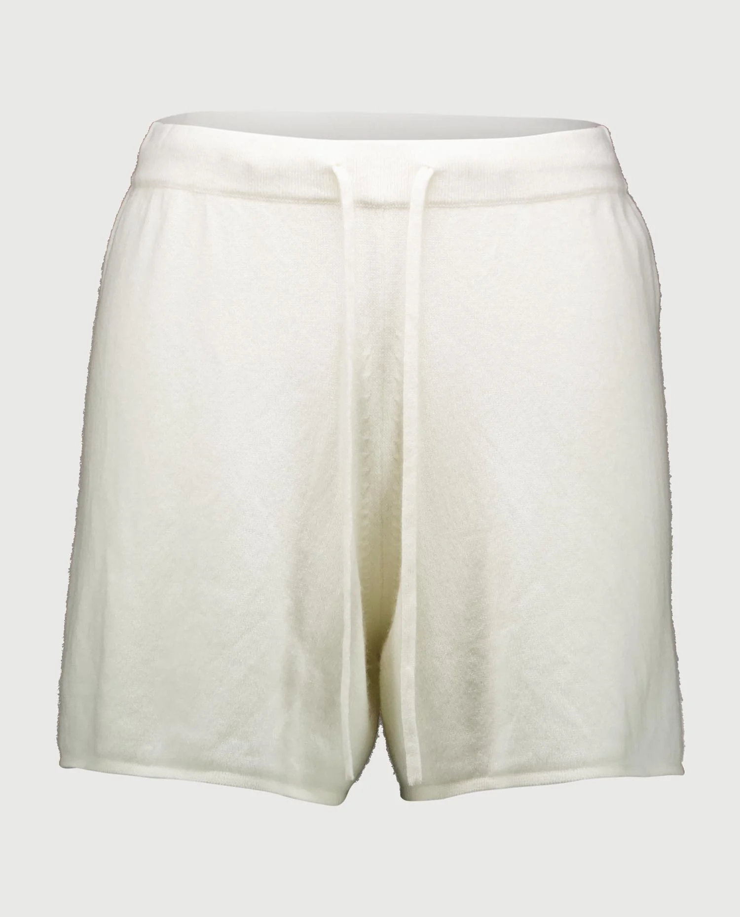 Cashmere kurze Hose in Weiß - Image 3