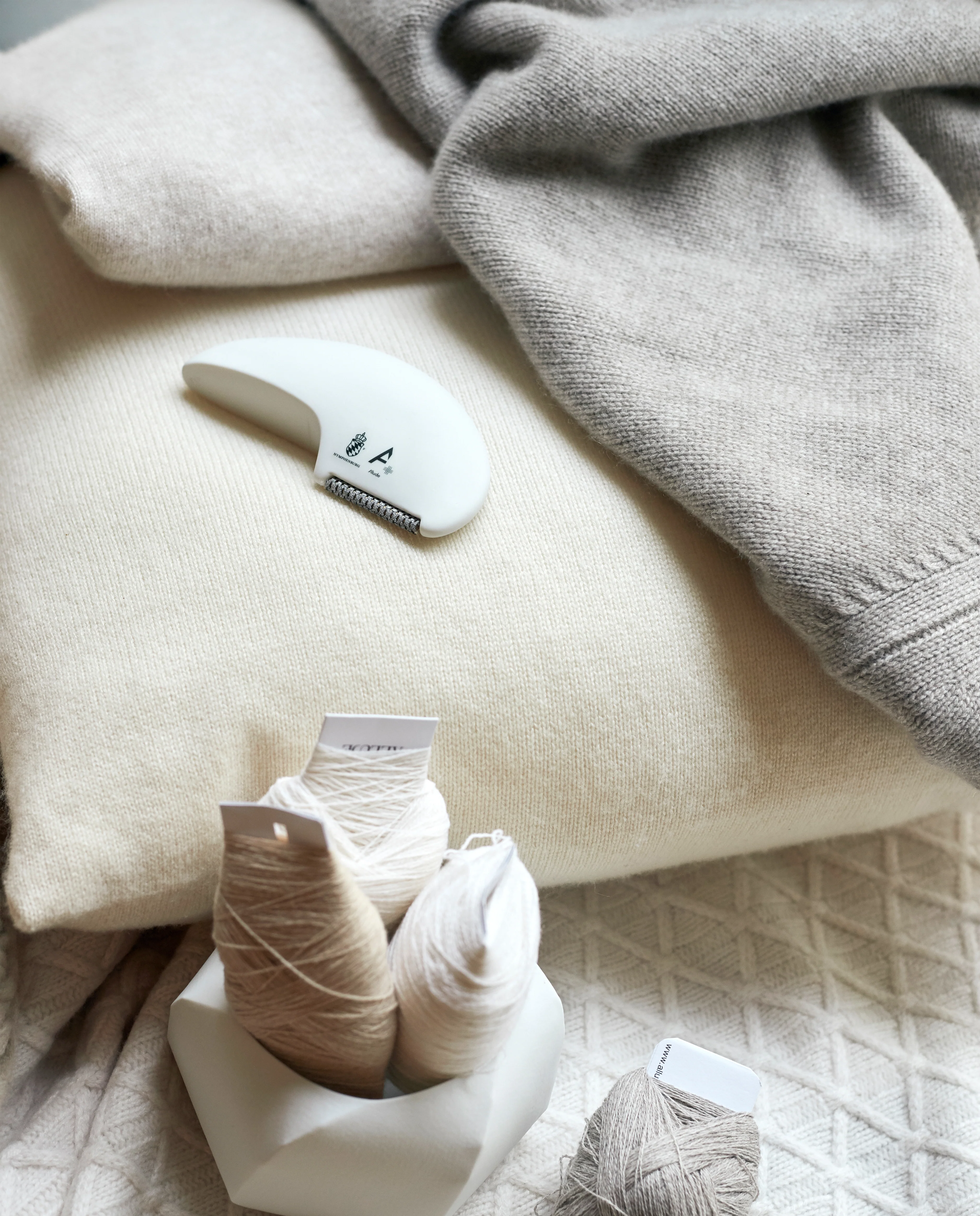 Porzellan Cashmere Kamm: Freya - Image 7